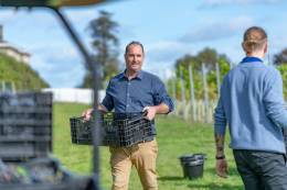 Barry Anderson at First Harvest Event Barry Anderson at First Harvest Event